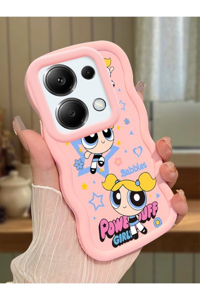 Hontinga Redmi Note 13 Pro 4g Compatible Case Camera Protector Pink Silicone ...