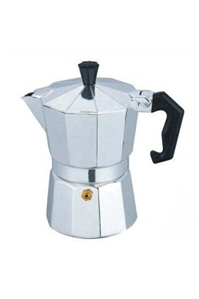 Bohmann manual aluminum coffee maker, for stove, 9 cup capacity