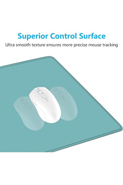 GENERAL Dapesuom Large Gaming Mouse Pad, Extended Mousepad with Stitched Edge...