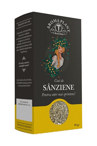 Aroma Plant Ceai Sanziene (Galium verum), 100% , fara aditivi sau pesticide, 50g
