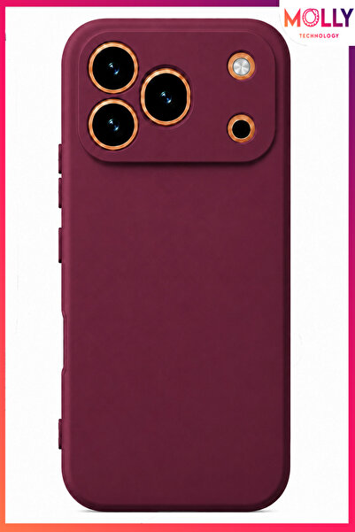 Molly HONOR 600 PRO İçin Vişne Çürüğü Liquid İçi Kadife Mat Silikon Kılıf