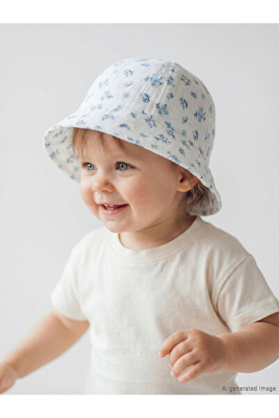 LC Waikiki Trendlucky Baby Girl Bucket Hat with Printed Difference
