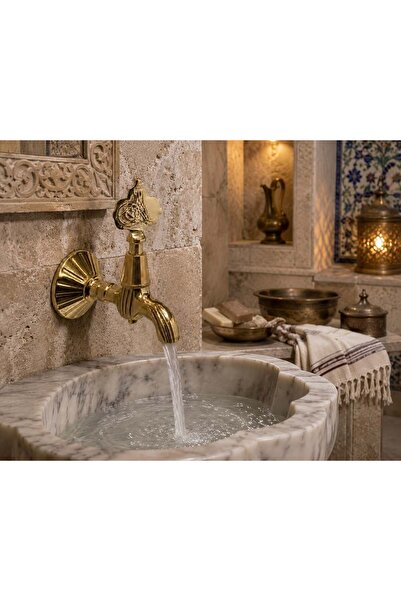 ACAR SU ARMATÜRLERİ Tuğralı Ottoman Faucet Acar 02.04.840