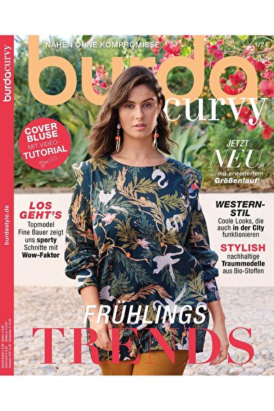 Burda Style Burda Plus Magazine, Curvy Winter 1/2024 published in German