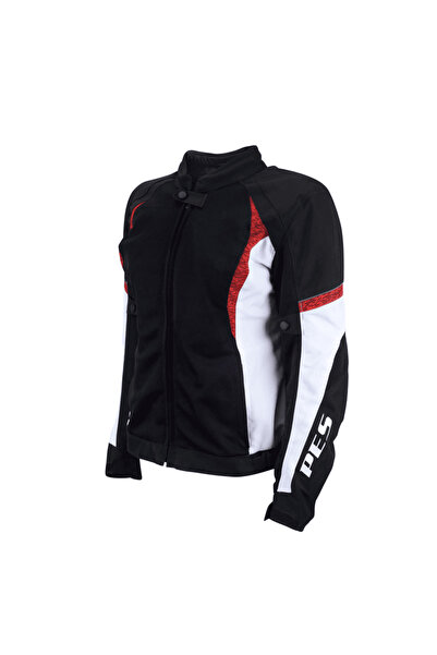 Pes Holding Geacă moto de vară pentru dame PES Lady Red – mesh respirabil, pr...
