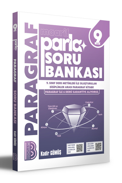 Benim Hocam Yayınları PARLA 9. Sınıf Maarif Paragraf Soru Bankası