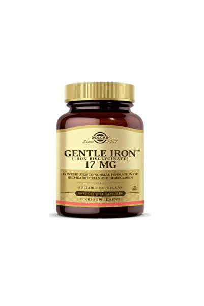 Solgar Gentle Iron 17 Mg 90 Kapsül