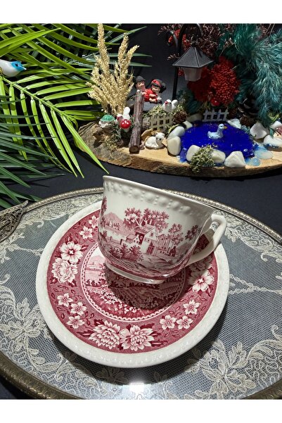 Genel Markalar villeroy & boch Rusticana Fincan Antika Vintage Antik