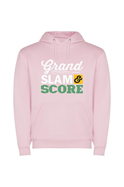 iLovePrints Elite Score - Artistic Logo Φούτερ με κουκούλα σε χρώμα Ροζ
