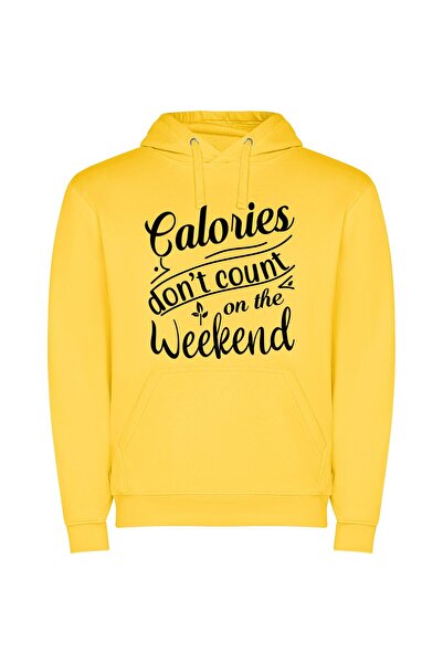 iLovePrints Weekend Indulgence Fitness Fiesta Φούτερ με κουκούλα σε χρώμα Κίτ...