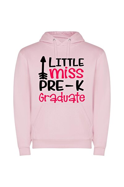 iLovePrints Future Grad in Handwriting Φούτερ με κουκούλα σε χρώμα Ροζ