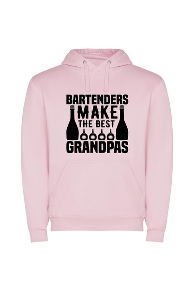 iLovePrints Grandfatherly Bar Magic Φούτερ με κουκούλα σε χρώμα Ροζ