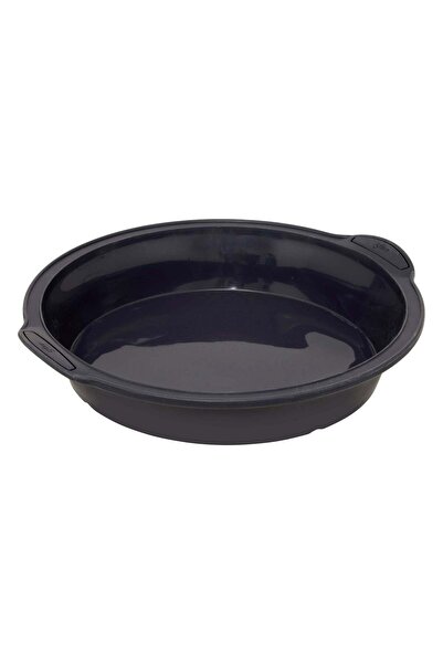 FİVE Formă rotundă de tort din silicon 25 cm - Negru, roșu - Silitop