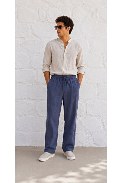 B&T MODA Müslin Erkek Pantolon