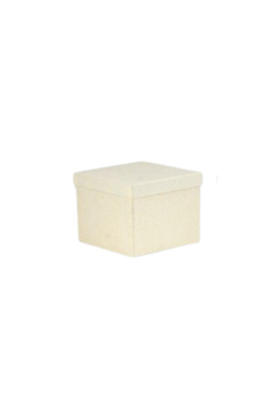 OEM Χάρτινο Επενδυμένο Κουτί Δώρου Εκρού 14x14x11,5 εκ.