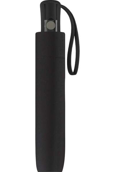 OEM Umbrelă de buzunar neagră, 1 buc