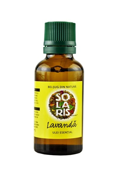 SOLARIS Ulei esențial de Lavanda 30ml - Relaxare, Somn Odihnitor, Aromaterapi...