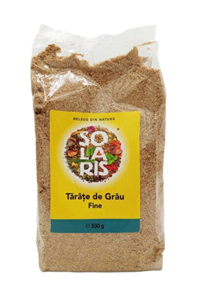 Solaris Plant Tarate fine de grau 100% naturale, macinate lent pe moara cu pi...
