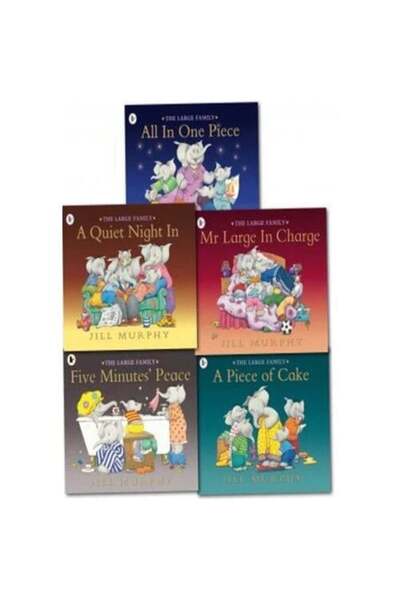 Walker Books Large Family Collection Jill Murphy 5 Books Set Children Illustr...