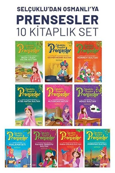 Çelik Yayınevi Princesses from the Seljuk to the Ottoman (Set of 10)