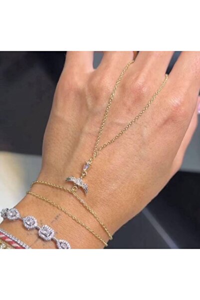 Niceboutique Design Stone Gold Angel Glow Steel Şahmeran