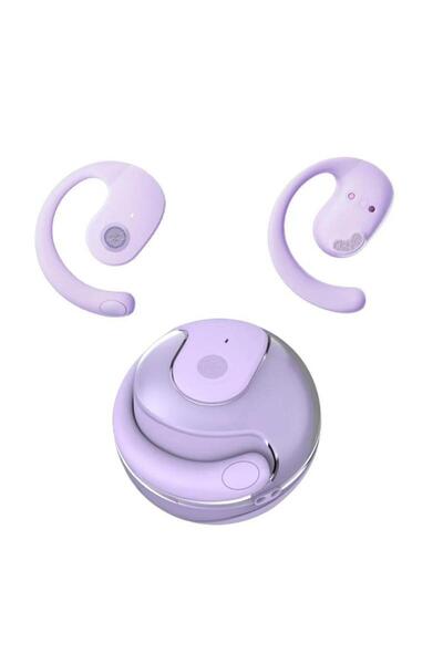 Choice1 سماعات أذن لاسلكية PurPle OWS بتقنية البلوتوث 5.3، سماعات رأس بجودة ص...