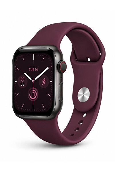 Miyole Apple Watch Uyumlu 4 5 6 7 8 9 10 Se 38 40 41 Uyumlu Kordon Silikon