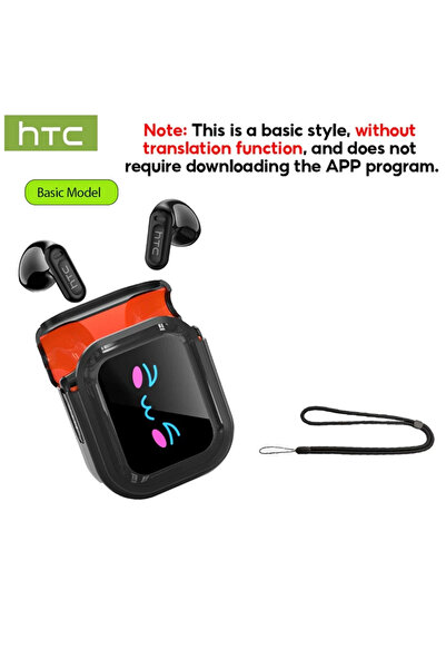 Choice1 Black HTC NE20 Original Wireless Bluetooth Earphone In Ear AI Transla...