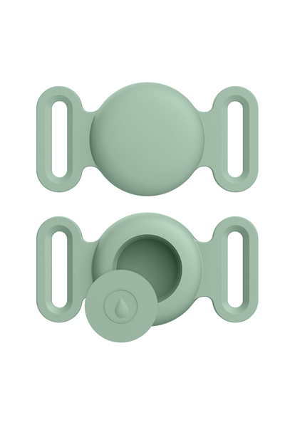 choice2 S Olive green Silicone Cover For Airtag Case Dog Cat Collar GPS Finde...