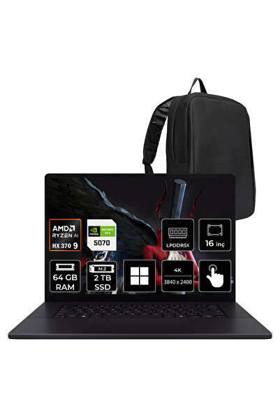 ASUS ProArt P16 Copilot+ PC AMD Ryzen AI 9 HX 370 RTX 5070 8GB GDDR7 64GB RAM...