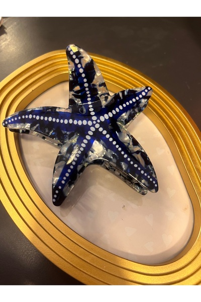 gozdeasutayaccessory Blue Starfish Buckle