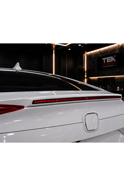 TEK OFFROAD GARAGE CIVIC 2016-2021 IÇIN UYUMLU FC5 LED SPOILER