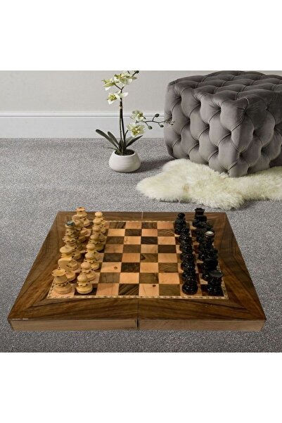 Generic Schondor- Decorative Chess-Backgammon- Luxury Set-model ,BA-CH-S6-siz...
