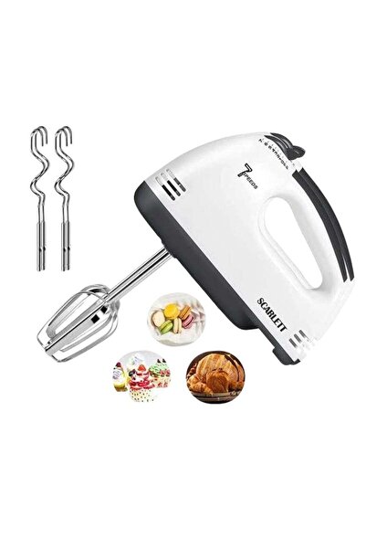 desselan SCARLET 7-Speed Electric Hand Mixer – Multi-Function Kitchen Beater