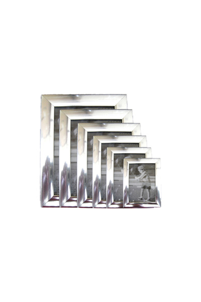 AGC Πλαστική κορνίζα ασημί επιτραπέζια 9x13cm [10401096]