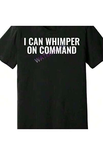 4Car تي شيرت I Can Whimper On Command 86508 مضحك للرجال بأكمام قصيرة ورسومات ...