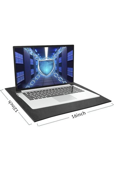 GENERAL NEWBEAU EMF Protection Laptop Pad, 4-Layer Radiation Shielding Heat B...