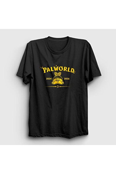 Presmono Unisex crna Gumoss igra Palworld majica 617093tt