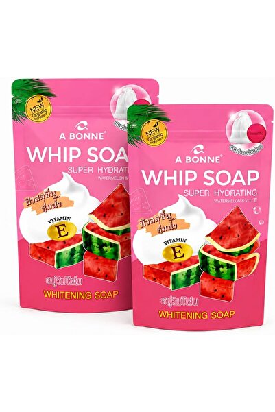 Lovisah Styles Pack of 2/A Bonne Whip Soap Super Hydrating Watermelon & Vitam...