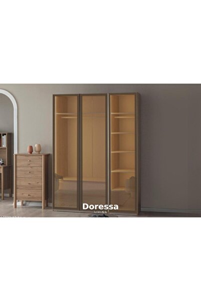 Doressa Living Almelo Reflekte Camlı Gardırop
