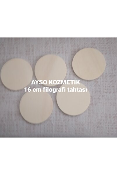ayso kozmetik 16 cm filografi tahtası (5 adet) filografi plaket tablo