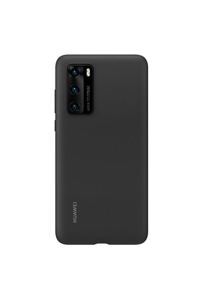 Huawei Γνήσια Θήκη Σιλικόνης P40 Μαύρο 51993719