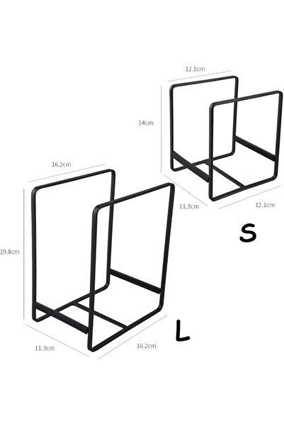 X SPRING Dish Plate Organizer, Two-Piece Rustproof Drainer Set with Large Cap...