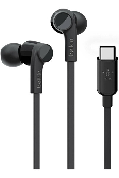 Belkin Type-C Rockstar In-Ear Handsfree Μαύρο G3H0002BTBLK