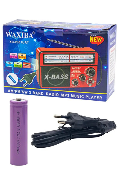 Go İthalat Nostaljik Radyo WAXIBA Nostaljik Radyo Bluetooth Fm Usb XB-2301RT ...