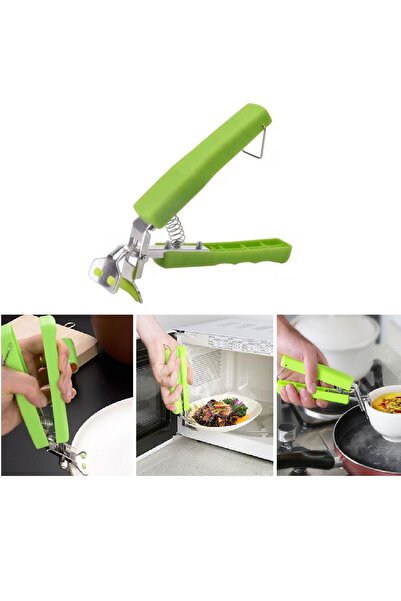 Marsilyan Hot Bowl Holder - Portable Pan Handle - Microwave Tongs () Ilkel-Gr...