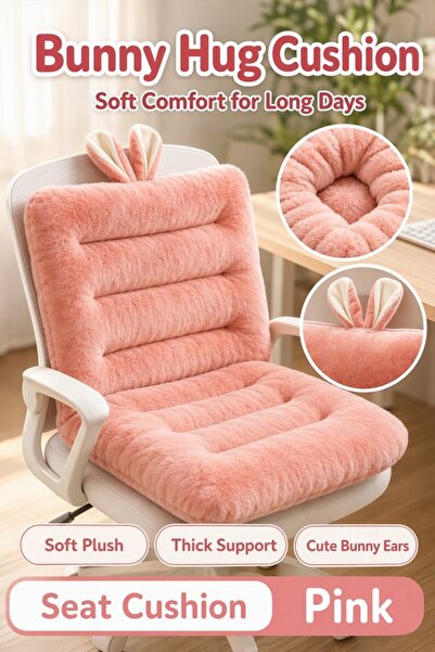 Generic 1Pc Crystal Velvet Non Slip Chair Cushion Back Support Seat Pad Plush...