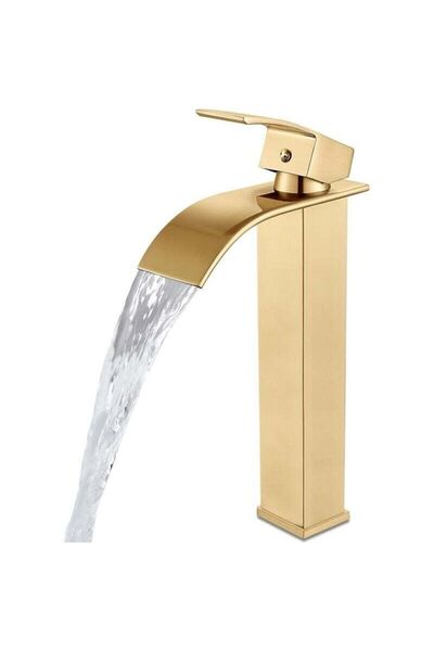 STARSTAR Adjustable hot and cold water waterfall-style sink mixer tap, waterf...