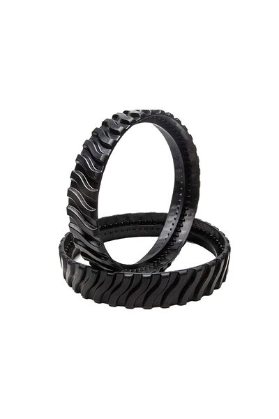 STARSTAR Replacement Rubber Tires 2-Pack Robot Tires Rubber Pool Cleaning Tir...