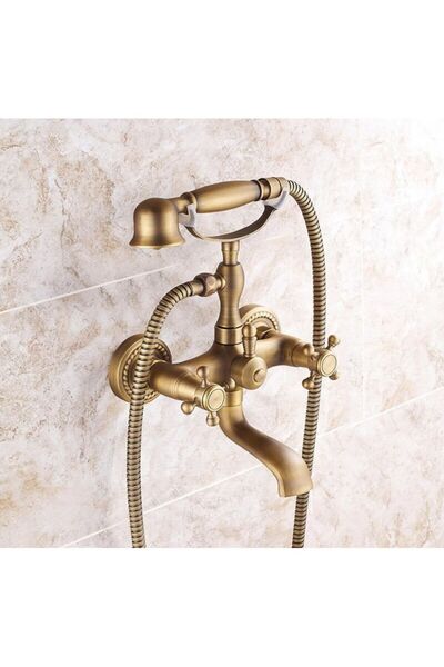 STARSTAR Single-hole brass shower faucet (hot and cold water) suitable for ol...